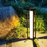 Infrared human motion sensing Solar Lawn Light