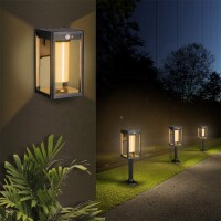 Solar Wall Light with Motion Sensor Function 
